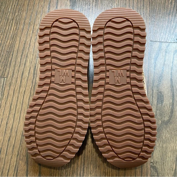 Madewell Kickoff Trainer Sneaker in Leather and Spot Dot Calf Hair Women’s 6 - Picture 10 of 11